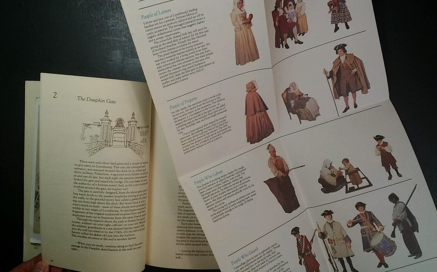 Fortress Of Louisbourg Guide 1981 with Map & Insert RARE VHTF  4