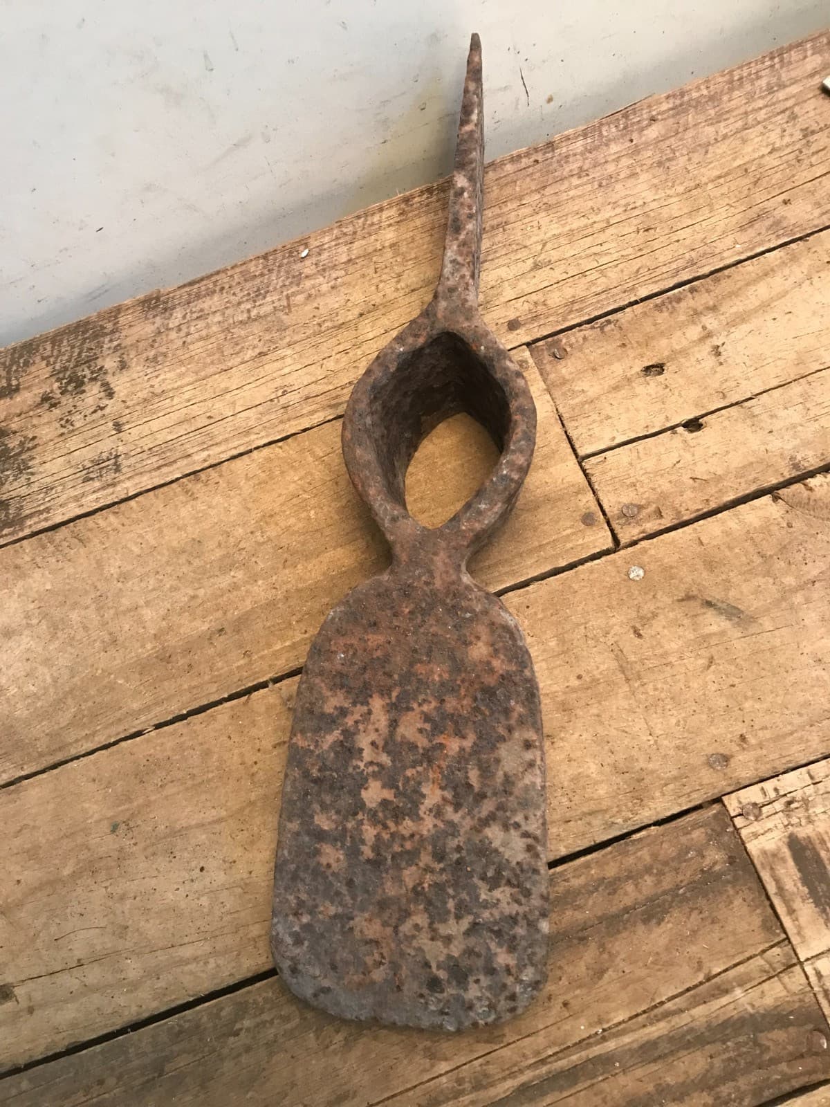 Vintage Rusty Mattock Pick Axe Garden Farm Tool Digging Planting Hoeing 5