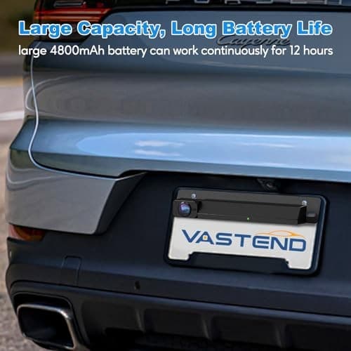 Solar Backup Camera Compatible with VS-5A, Only A Camera, Without Monitor  4