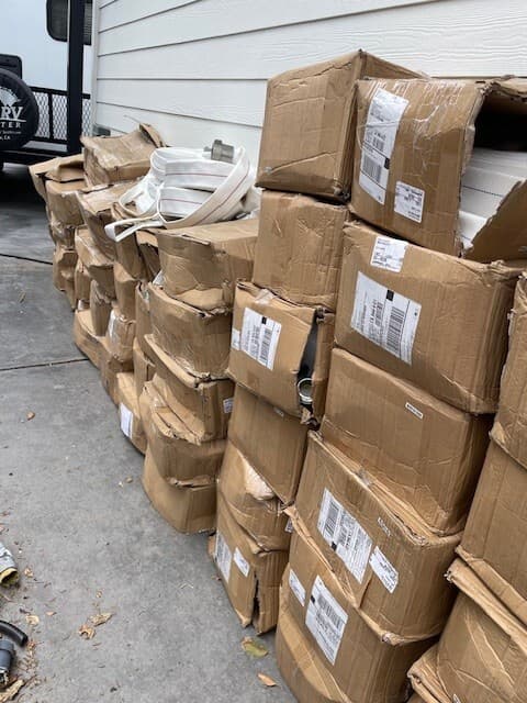  Wildland Fire Hose With Couplers  100 ’ x 1.5” rated at 220psi  2