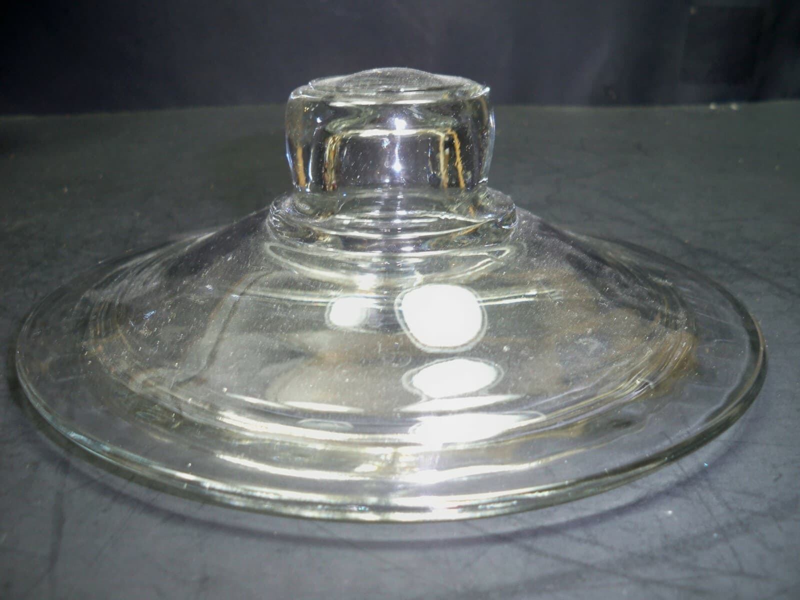 Planters Peanut Toms Lances Hersheys Glass Snack Jar 7” X 5 1/2” Replacement Lid 2