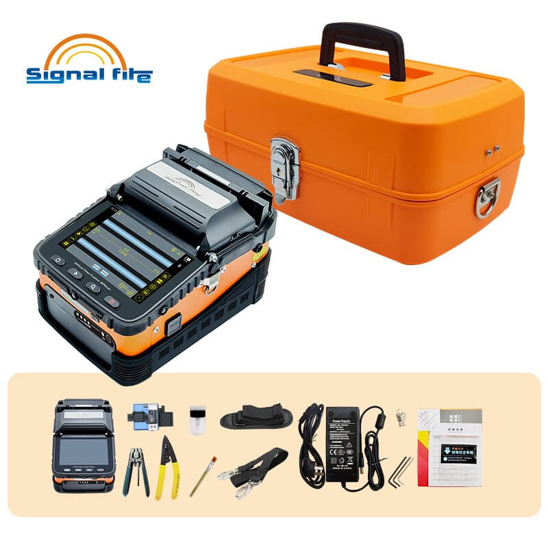 SIGNAL FIRE AI-6A Optical Fiber Fusion Splicer automatic Splicing Machine kit