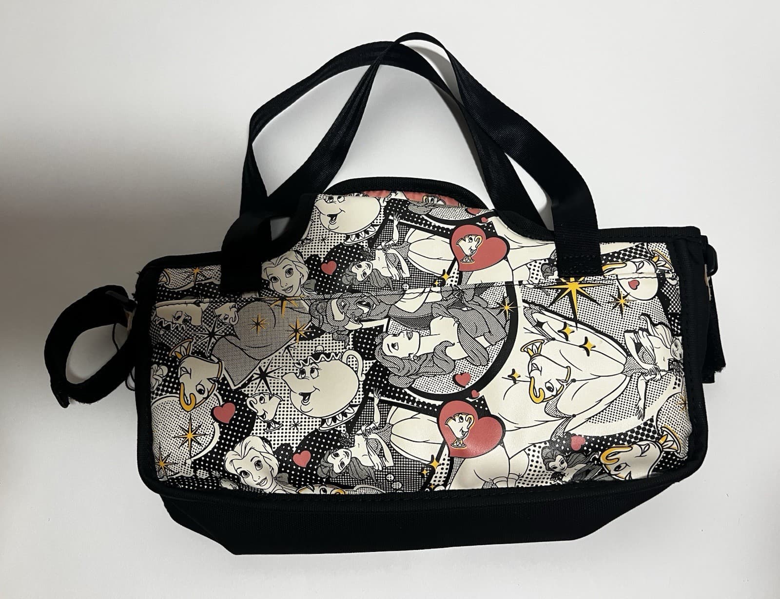 Petunia Pickle Bottom Wander Stroller Caddy Disney Belle Popart Beauty and Beast 2