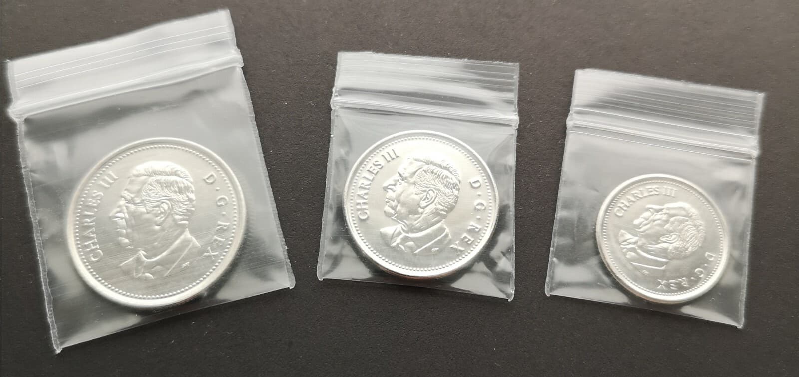 ***CANADA 2024 COINS LOT *** FIRST STRIKE MINT ROLLS *** KING CHARLES *** 2