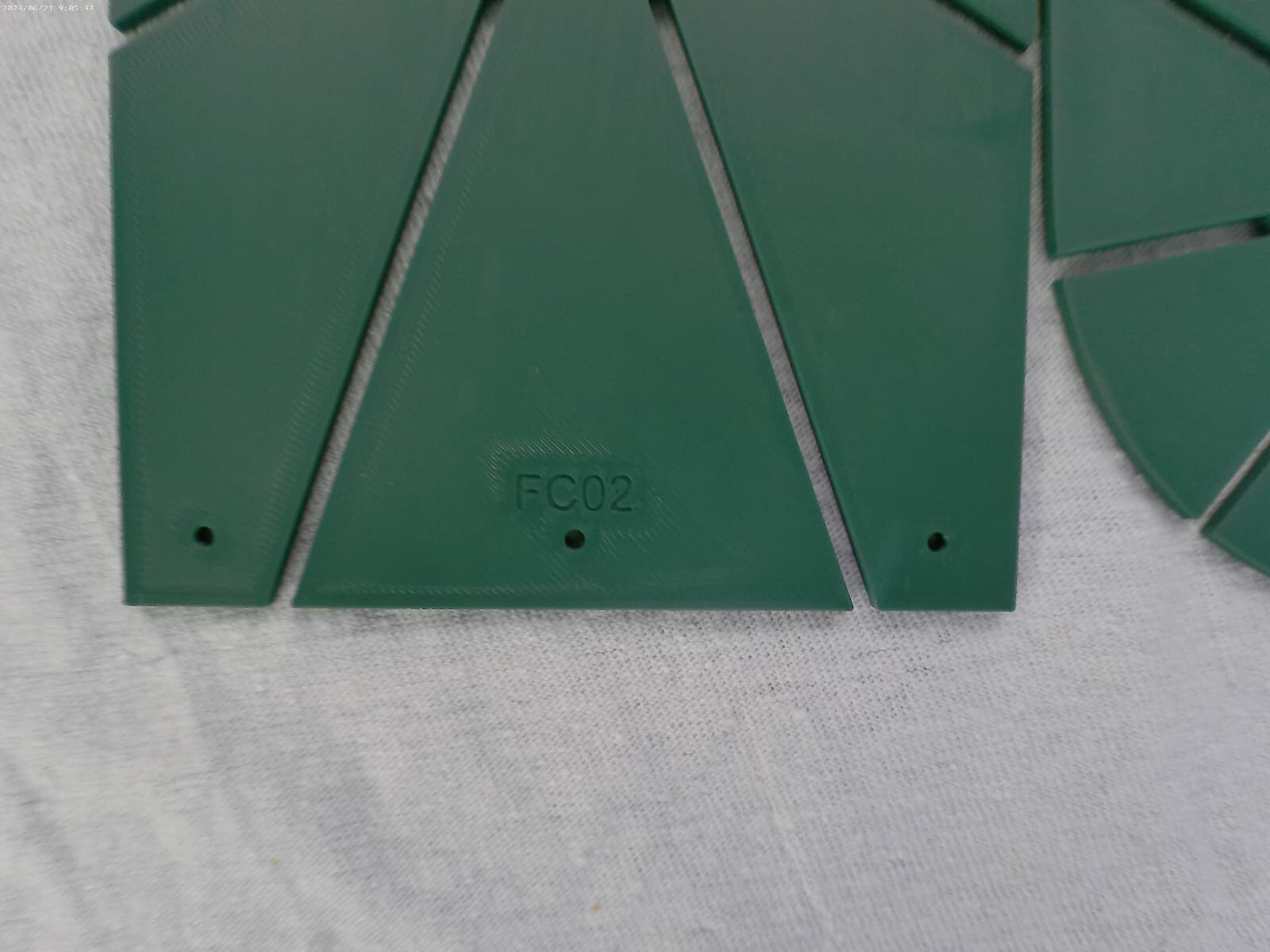 LOT 0F 2 WEB-PANCAKE FLAT COIL FORMS FOR PROJECTS (175 X 125 MM) 4