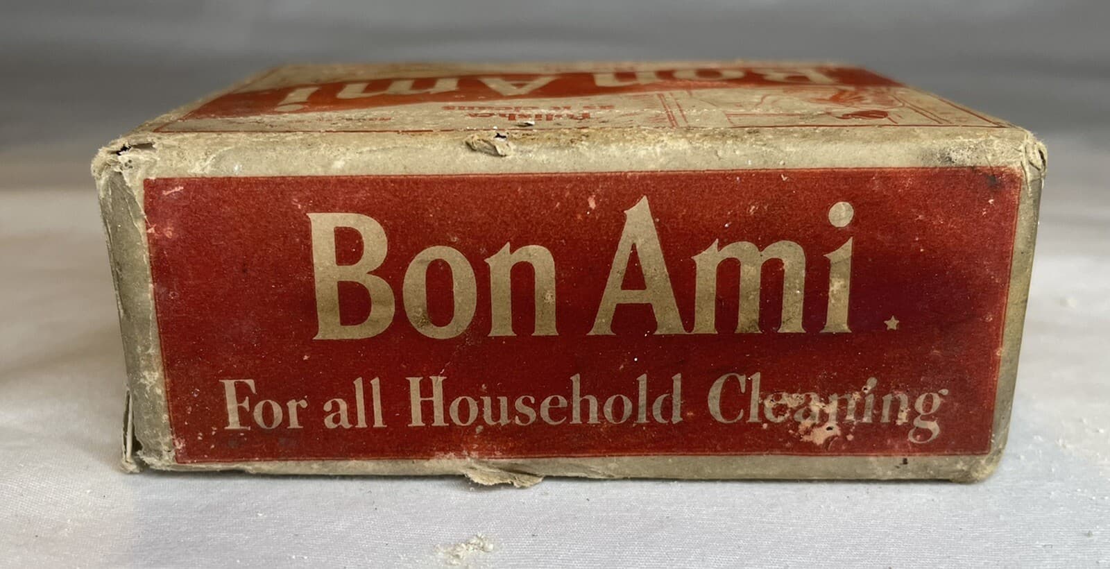 Vintage Bon Ami Cleaning Cake NOS Discontinued SEALED All Natural Bar *OLD* 3