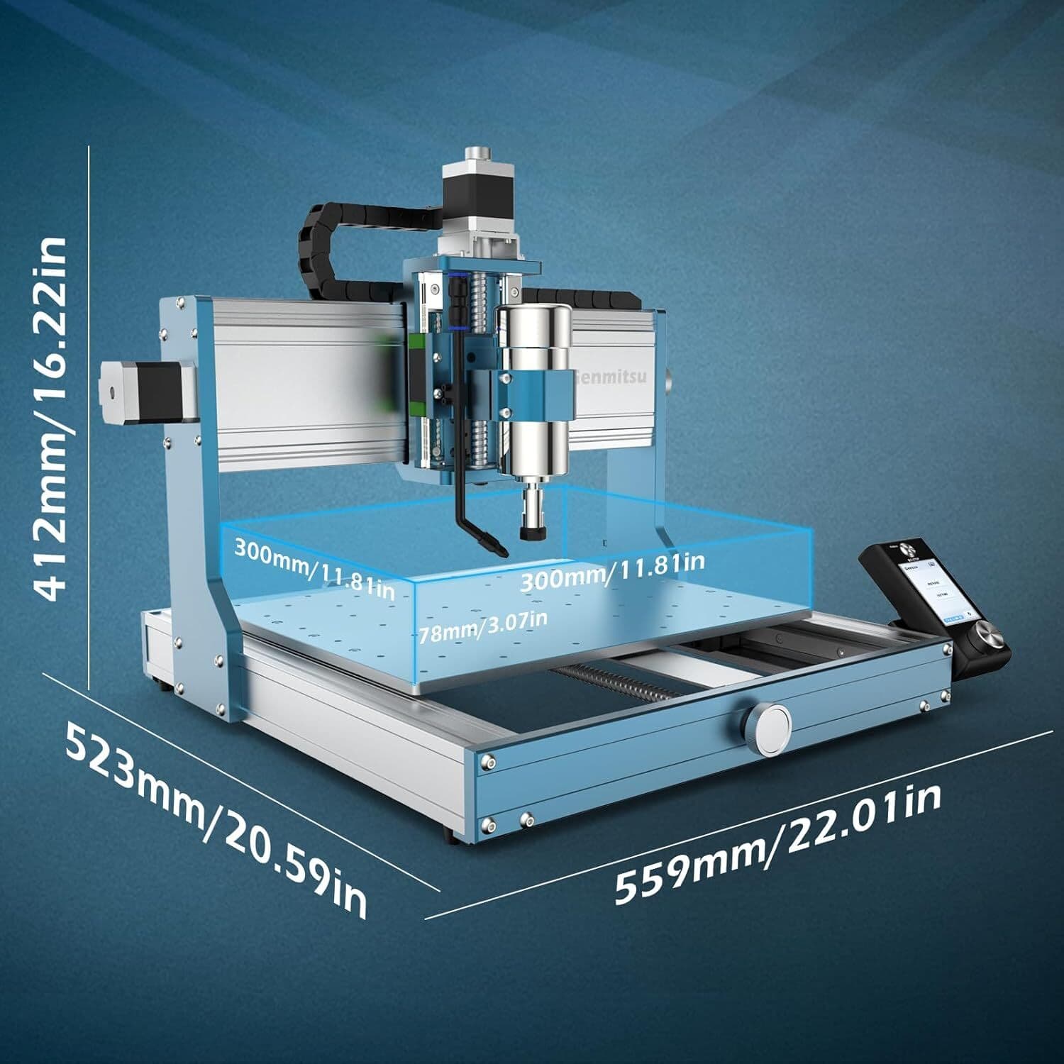 3030-PROVer MAX CNC Router Machine with Linear Guide & Ball Screw Motion 6