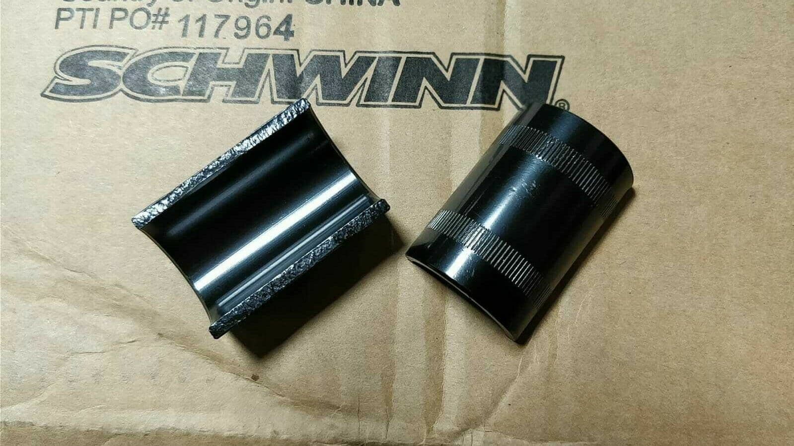 PRO+ Bicycle Handlebar Shim Alloy 25.4mm To 31.8mm Black 2