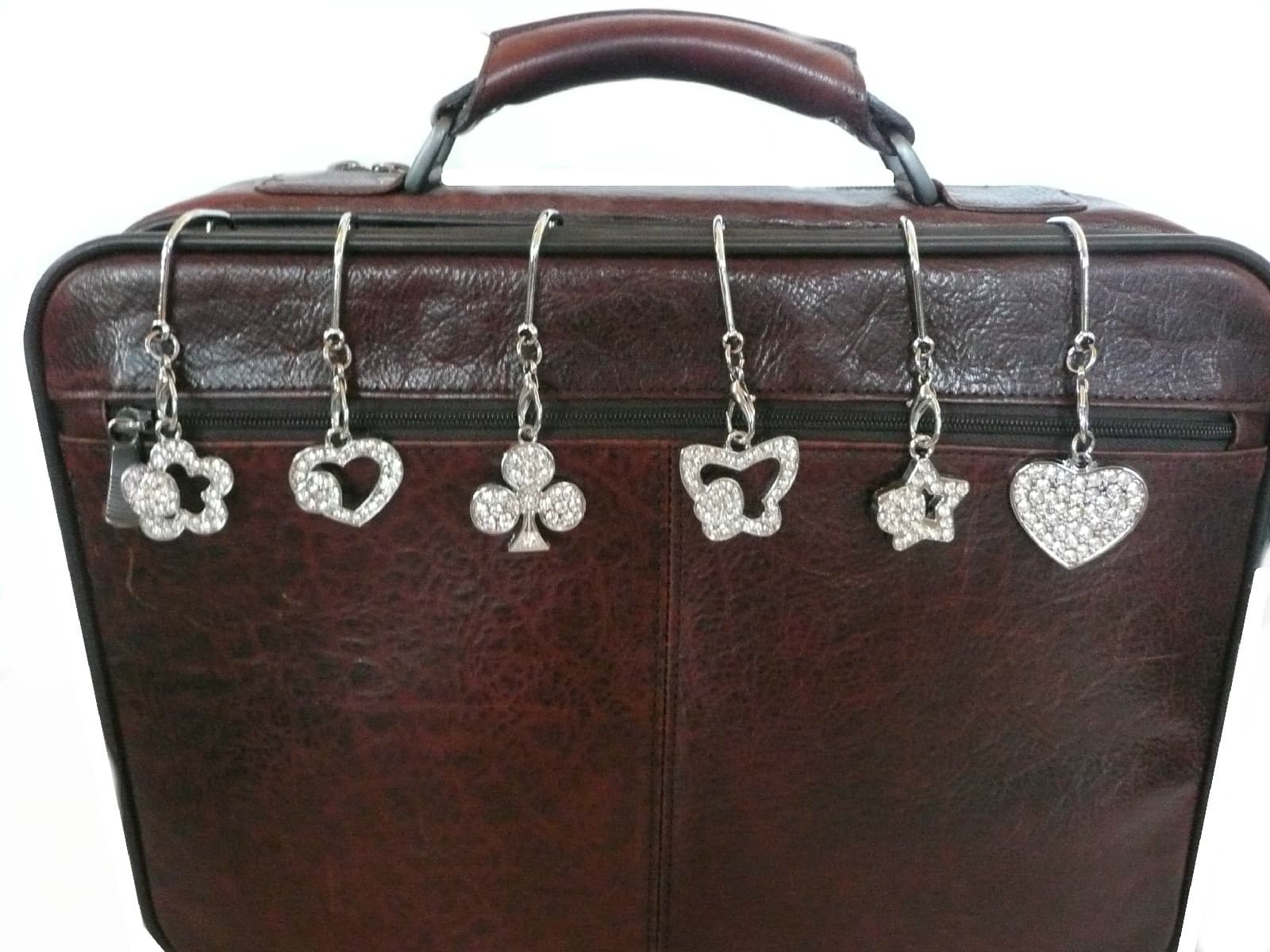 Wholesale Bulk LOT 100 key hook Key Finders Keyring Purse Keychain 6