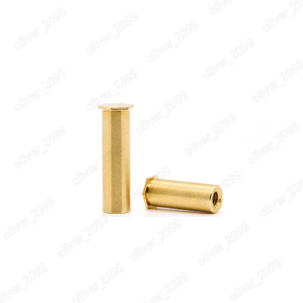 Brass Blind Hole Rivets Hex Head Column Nuts M3 M4 3