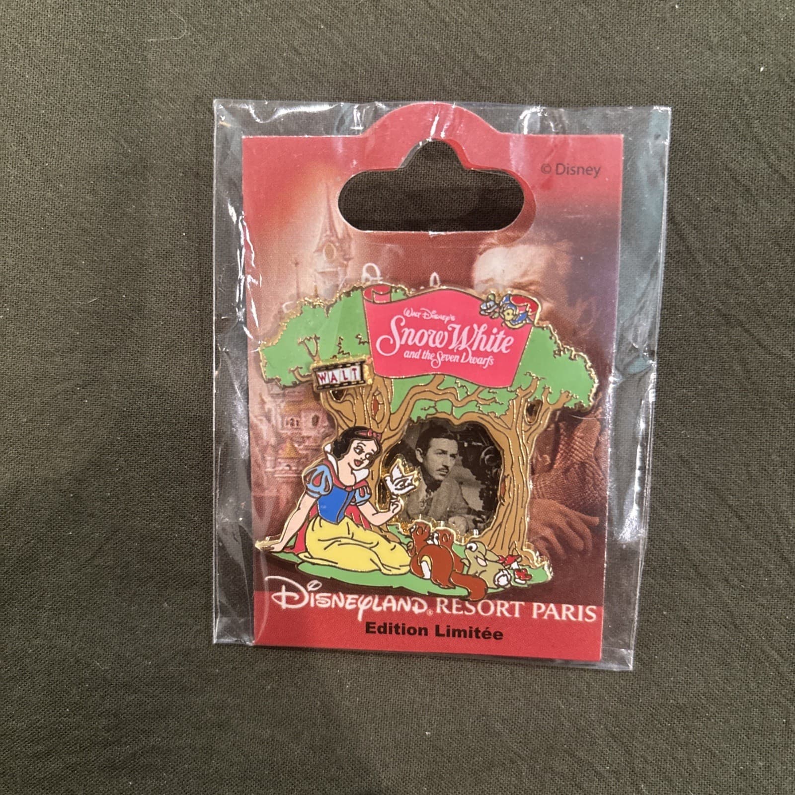 Disneyland Paris Hommage Snow White LE 900 Pin