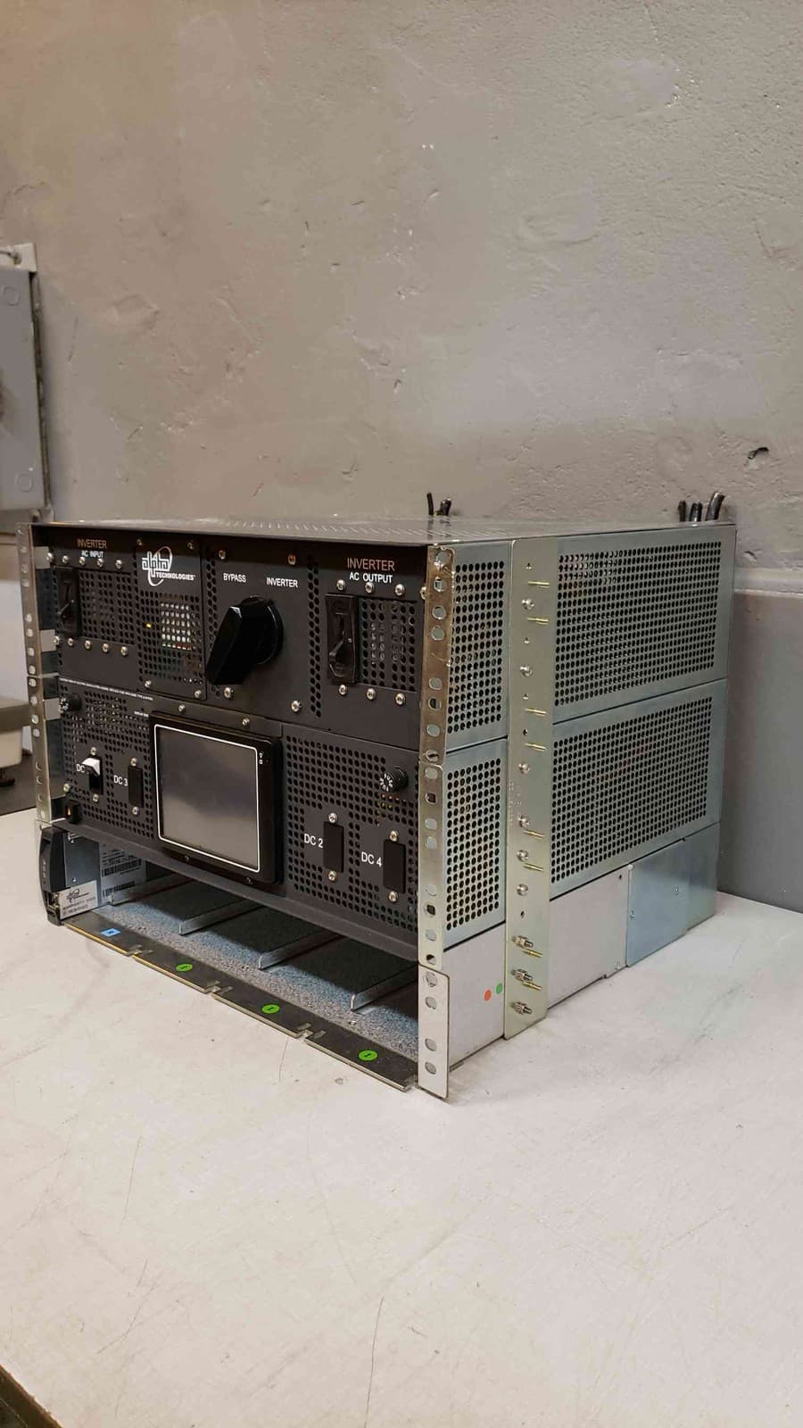 Alpha Technologies Rack Mount AC Rectifier INVERTER AMPS24-1-4.5-H1 MBS(Q17016) 2