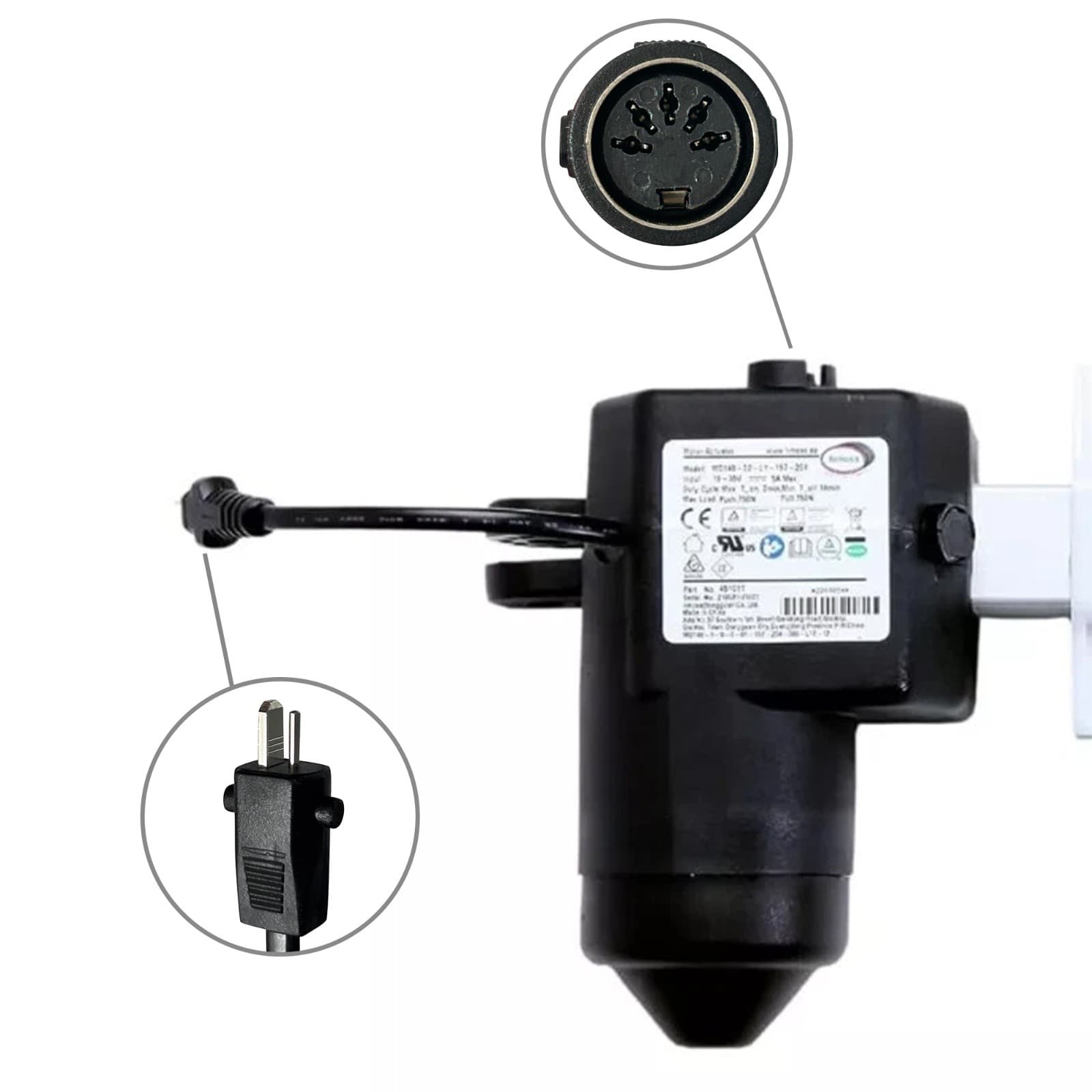 Limoss 451011 Motor Actuator Model MD140-02-L1-157-204 for Recliner Lift Chairs 4