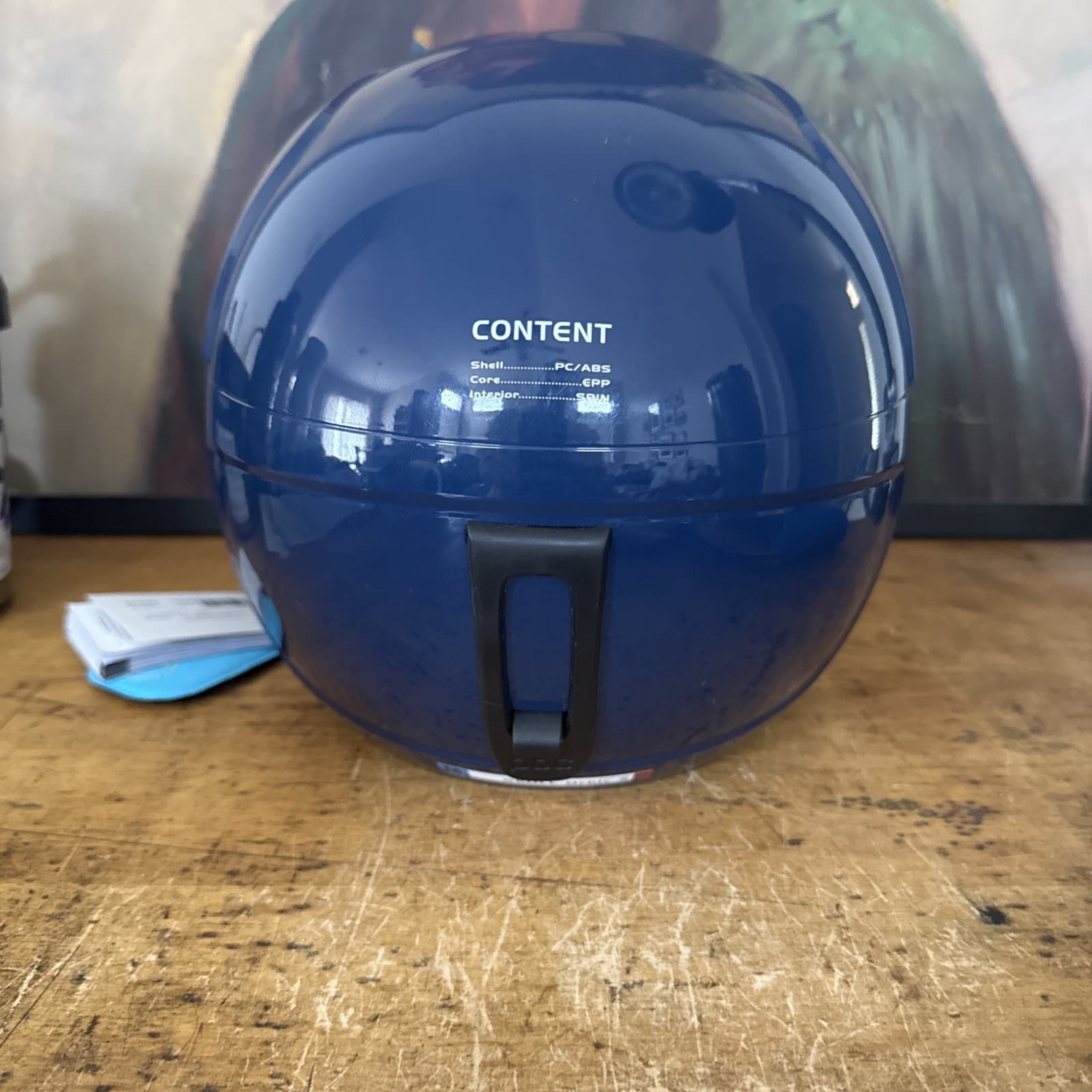 New POC Skull Orbic X Spin Helmet Blue Size M Medium Ski Snowboarding Ret $250 4