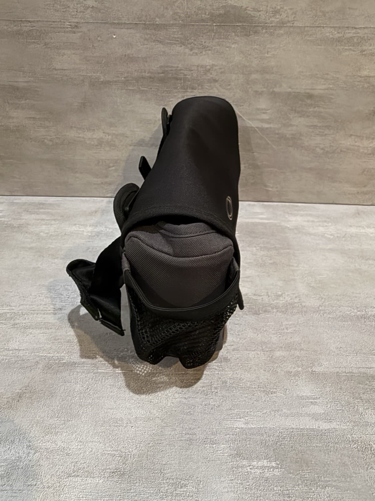 Bugaboo Black & Gray Stroller Handebar Organizer Diaper Bag  3