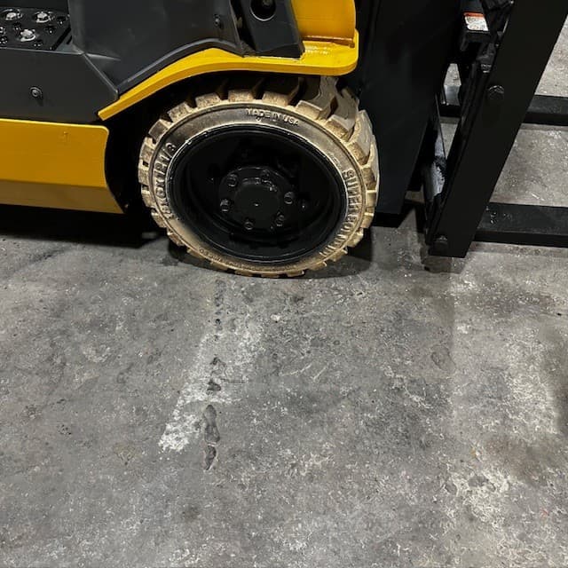 2018 Cat 2C3000 3000lb Used Forklift LP Gas Triple Mast Sideshift 8001 Hours 2