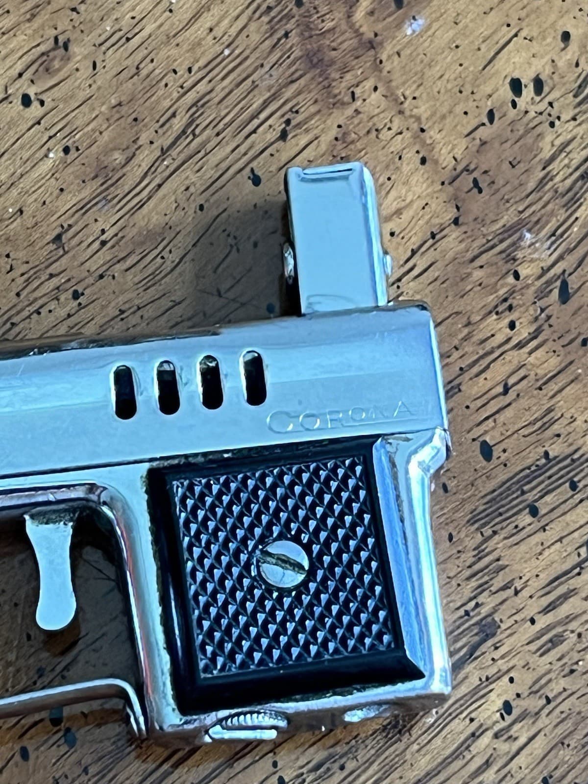 Vintage Novelty Gun Pistol Shaped Cigarette/Cigar/Pipe Lighter 4