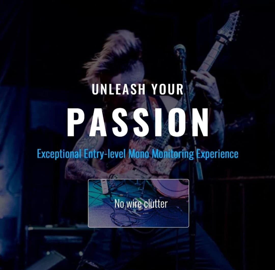 Phenyx Pro UHF Mono Wireless in-Ear Monitor System, Metal Wireless IEM System... 5