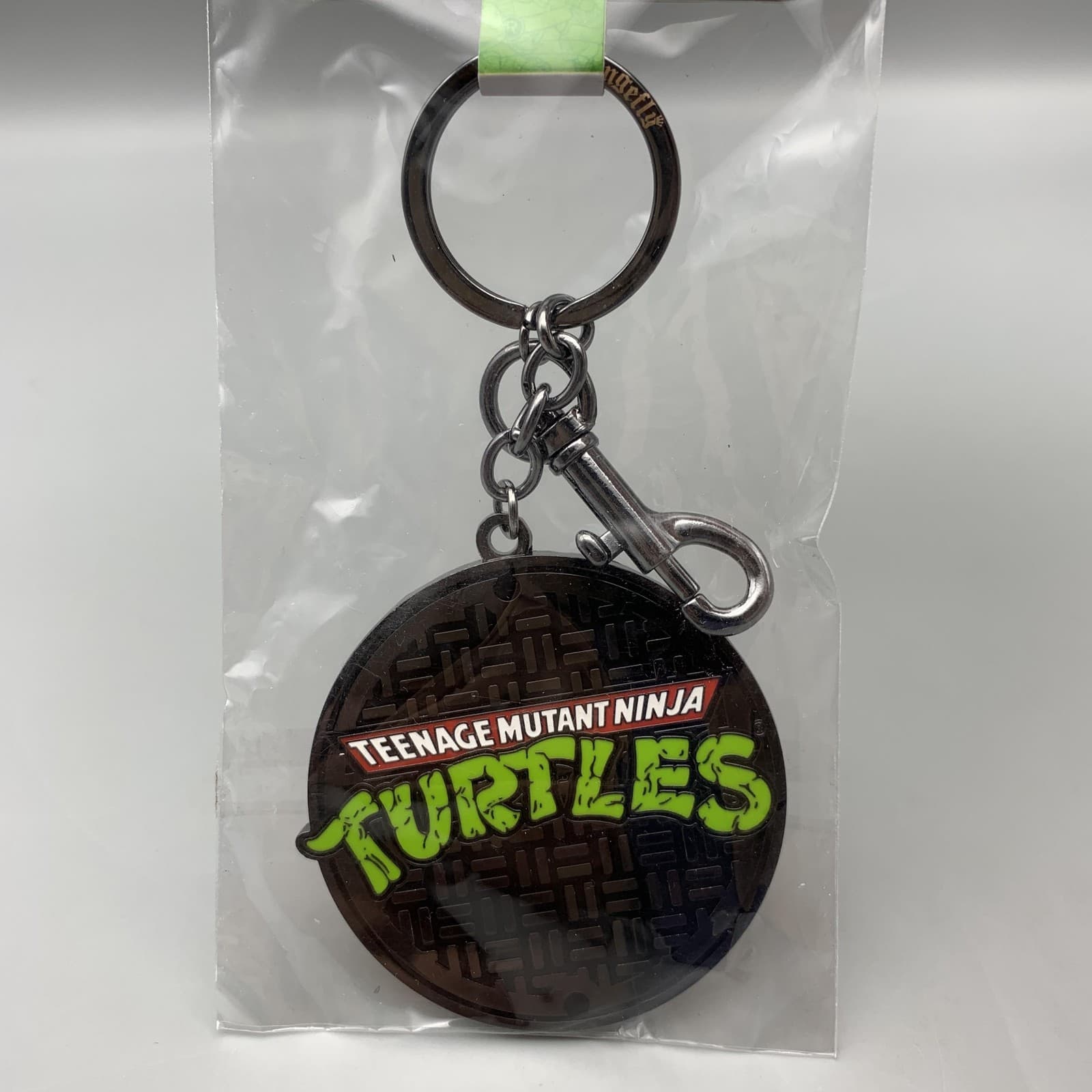 Loungefly Teenage Mutant Ninja Turtles Keychain TMNT Sewer Cap Nickelodeon New 4