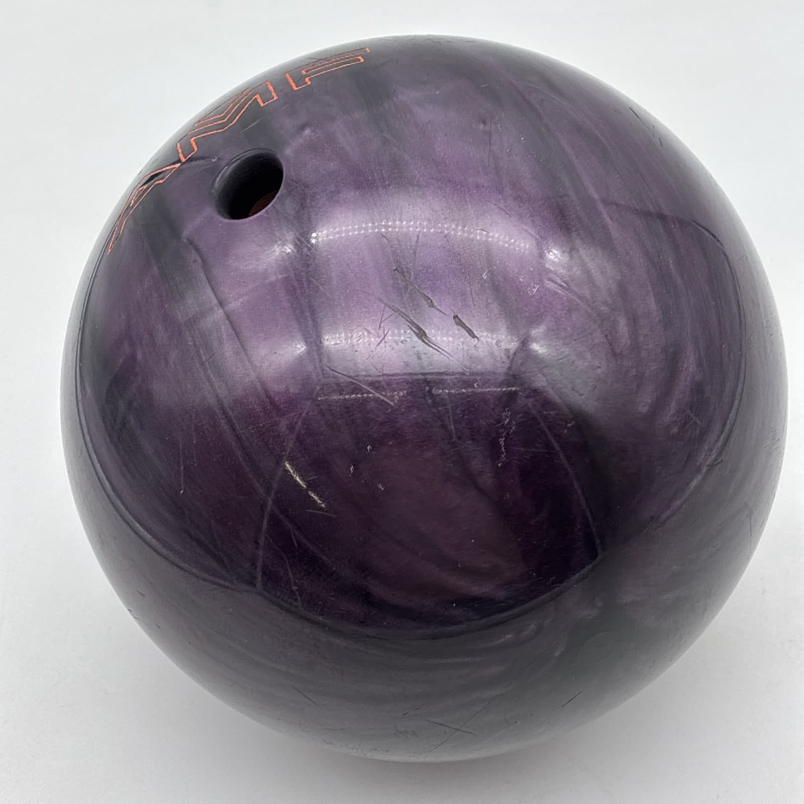 Vintage 1995 AMF Fred Flintstone "Twinkletoes" 8 lb Bowling Ball Used Drilled 5