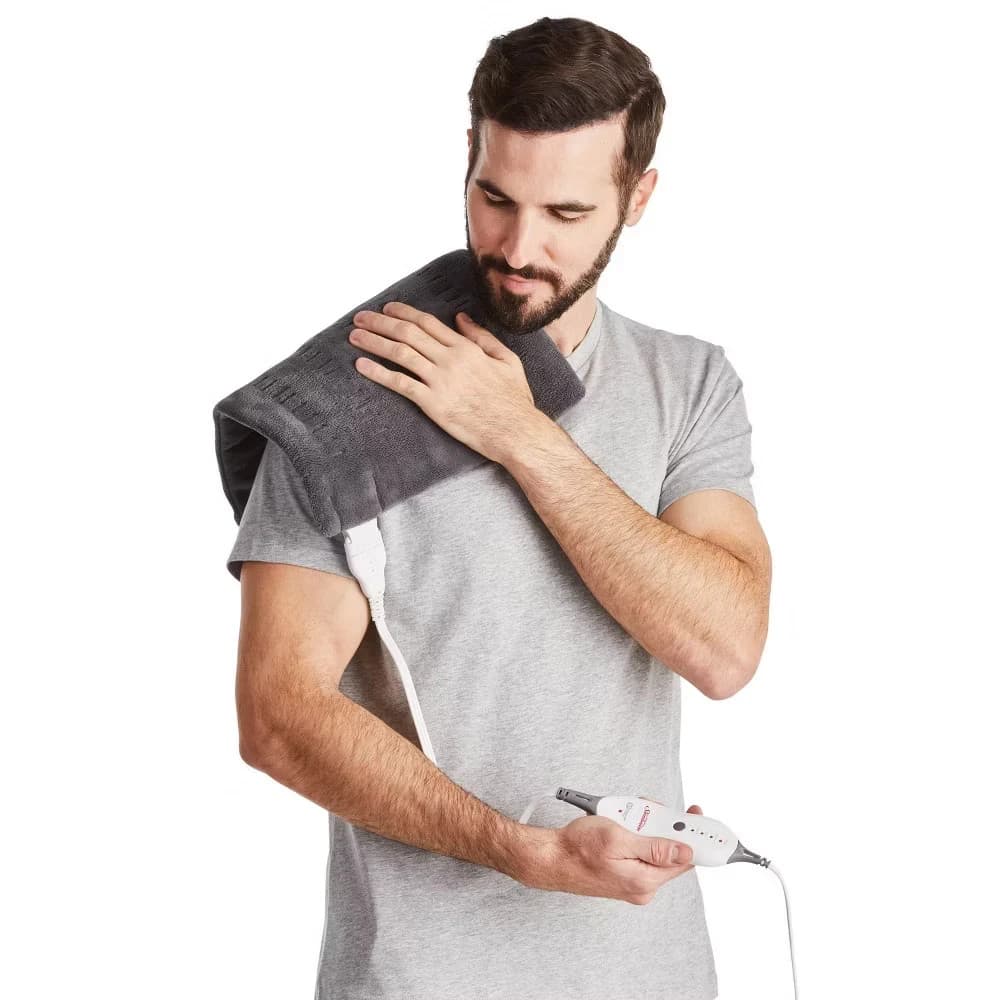 Sunbeam Premium Machine Washable Integrated Heating Pad  BOX IS DAMAGED 6