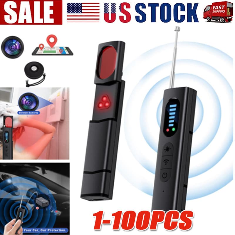 Anti-Spy RF Signal Detector Hidden Camera GSM Audio Bug Scanner Tracker lot