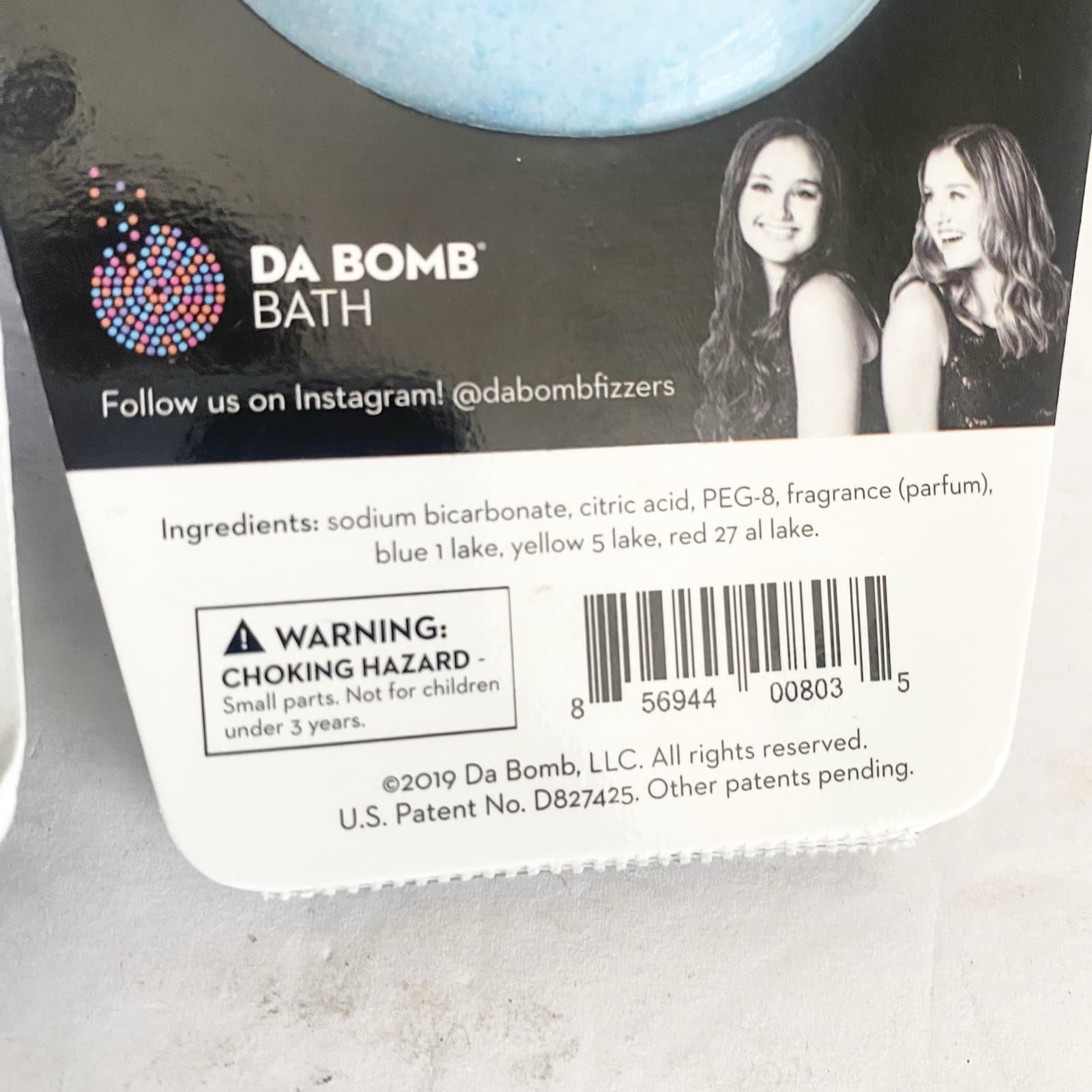 Da Bomb "F" Bomb Lavender & Flower primrose  Bath Fizzers Lot Of 2 Fun Sz 3.5oz 4