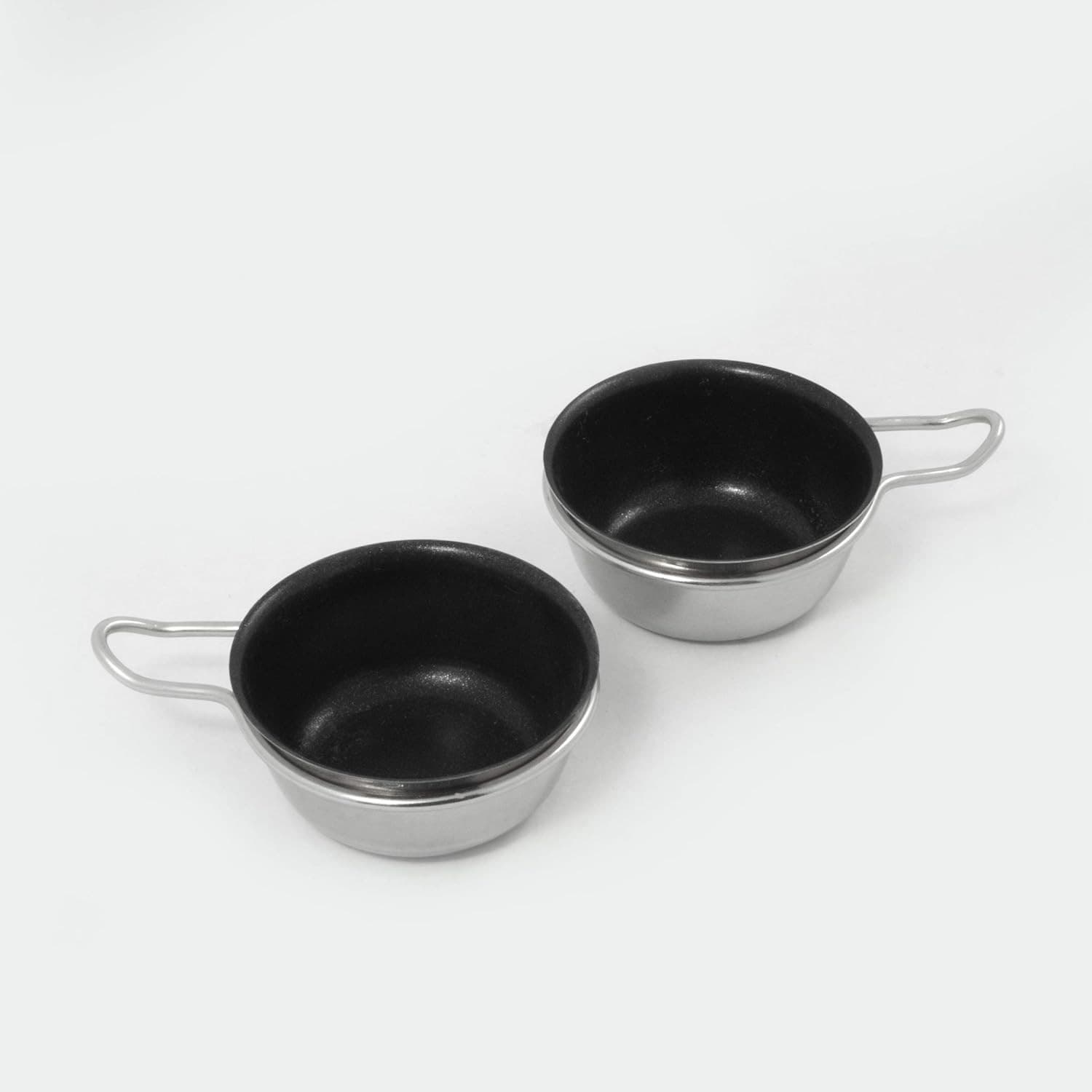 18/10 Stainless Steel 2 Cup Egg Poacher, Non Stick Easy Use Kitchenware Rust Res 5