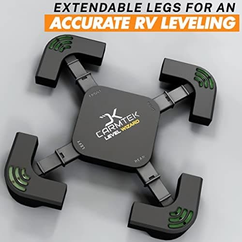  Level Wizard - Upgraded 2025 - Wireless RV Leveling System | Camper Leveling  4