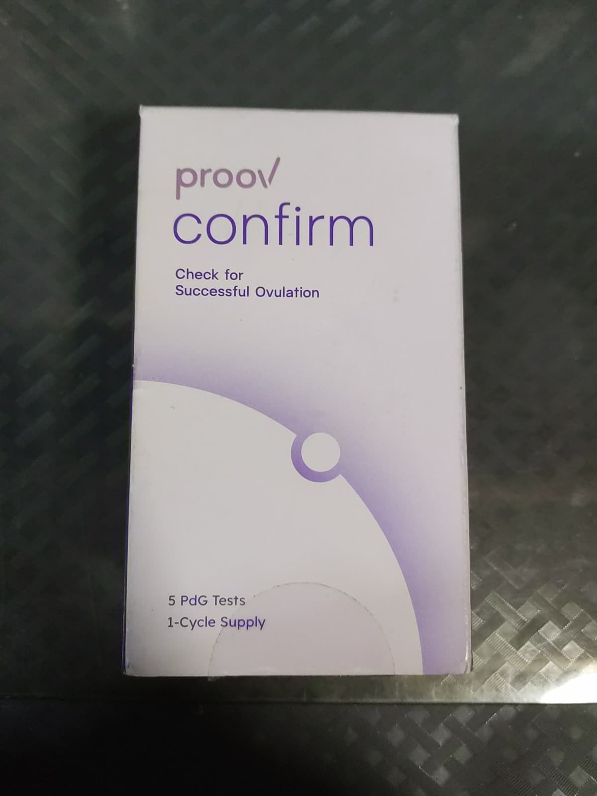 Proov Confirm Check For Successful Ovulation 5 PdG Tests 1 Cycle EXP 01/26 #103