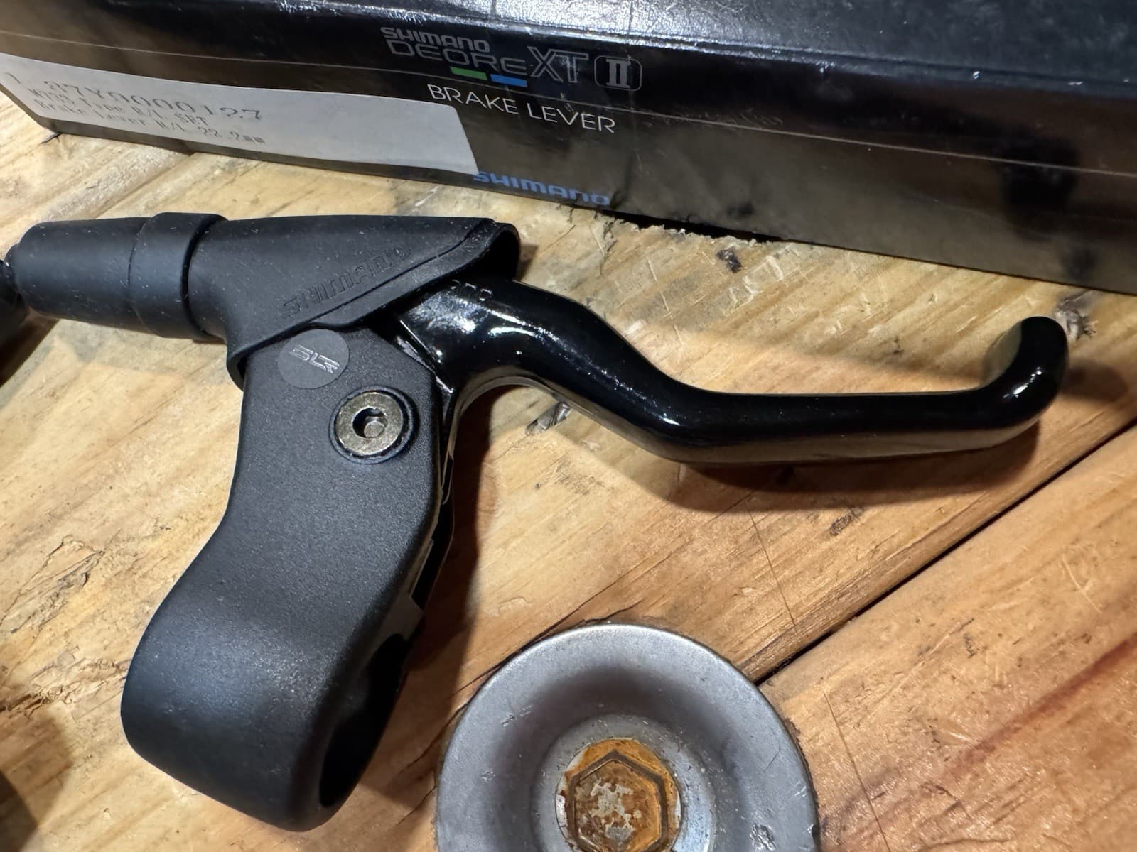 Vintage Shimano Deore SLR XT BL-M733 Brake Levers Left & Right Set 22.2mm MTB 5