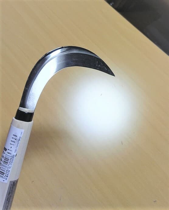 Hounen Sickle Weed Grass Daruma Kama Garden Yard HT-1020 Mitsuyama saku USA 2