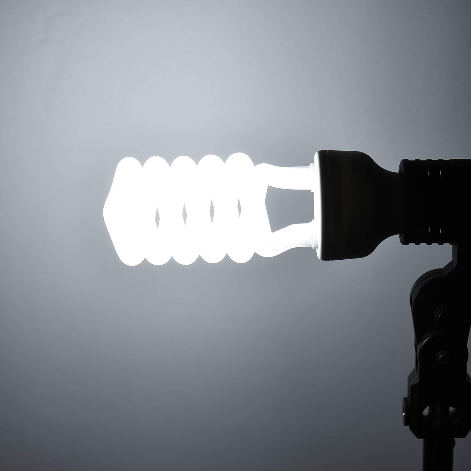 Andoer Fluorescent Light Bulb 45W 5500K E27 CFL Daylight for Photography 6