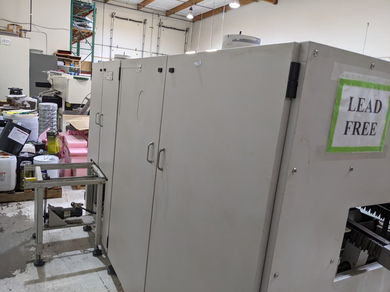 Electrovert Gold Lead-free Dual Wave Solder Machine 6