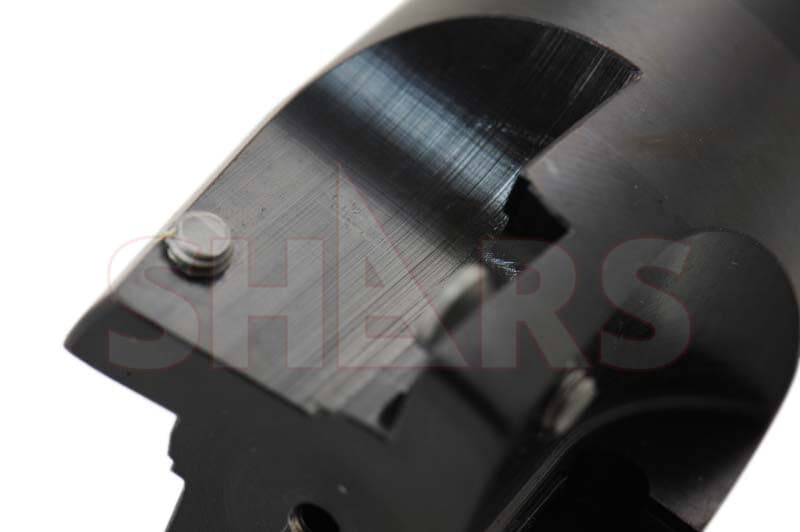 1-1/2" 90° Indexable Face End Mill R8 Arbor 4 Flute APKT 1604 Insert P[ 2