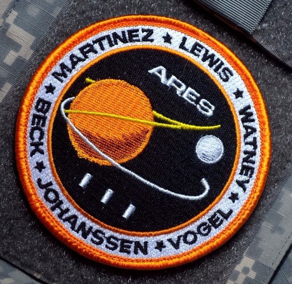 2015 MOVIE PROP "The Martian" NASA SPACE EXPLORATION INSIGNIA (burdock-vêlkrö) 2