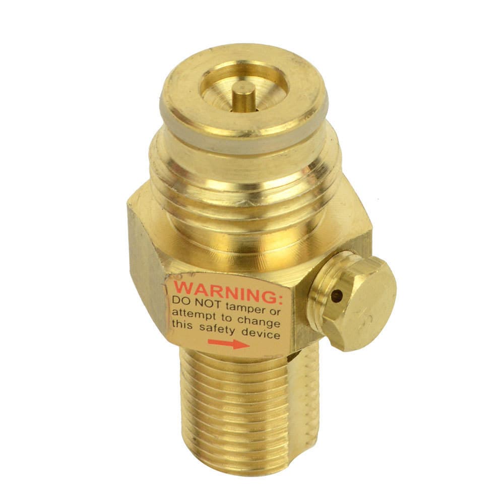 Brass Pin Valve for CO2 Paintball Tank - WRCO2-PV 2