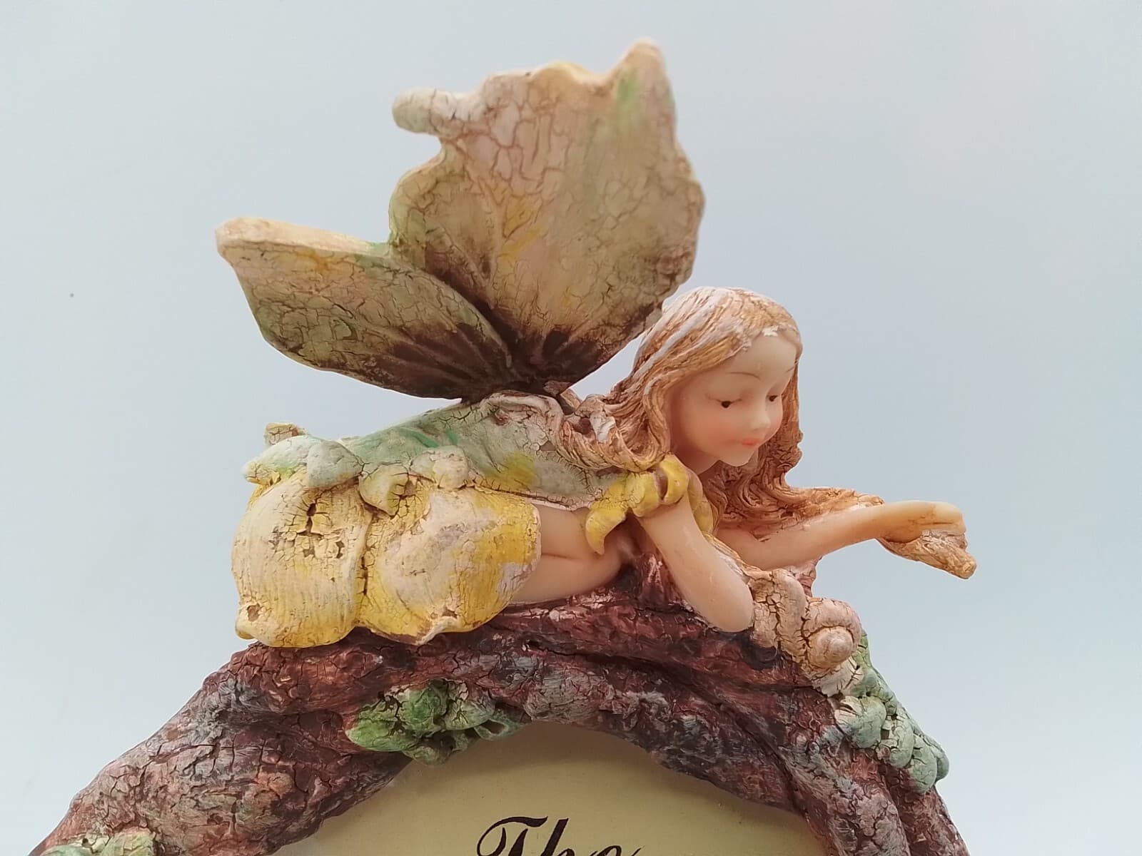 FAIRY MYSTICAL CREATURE 4 × 6" PICTURE PHOTO FRAME VINTAGE MUSHROOM FOREST WINGS 2