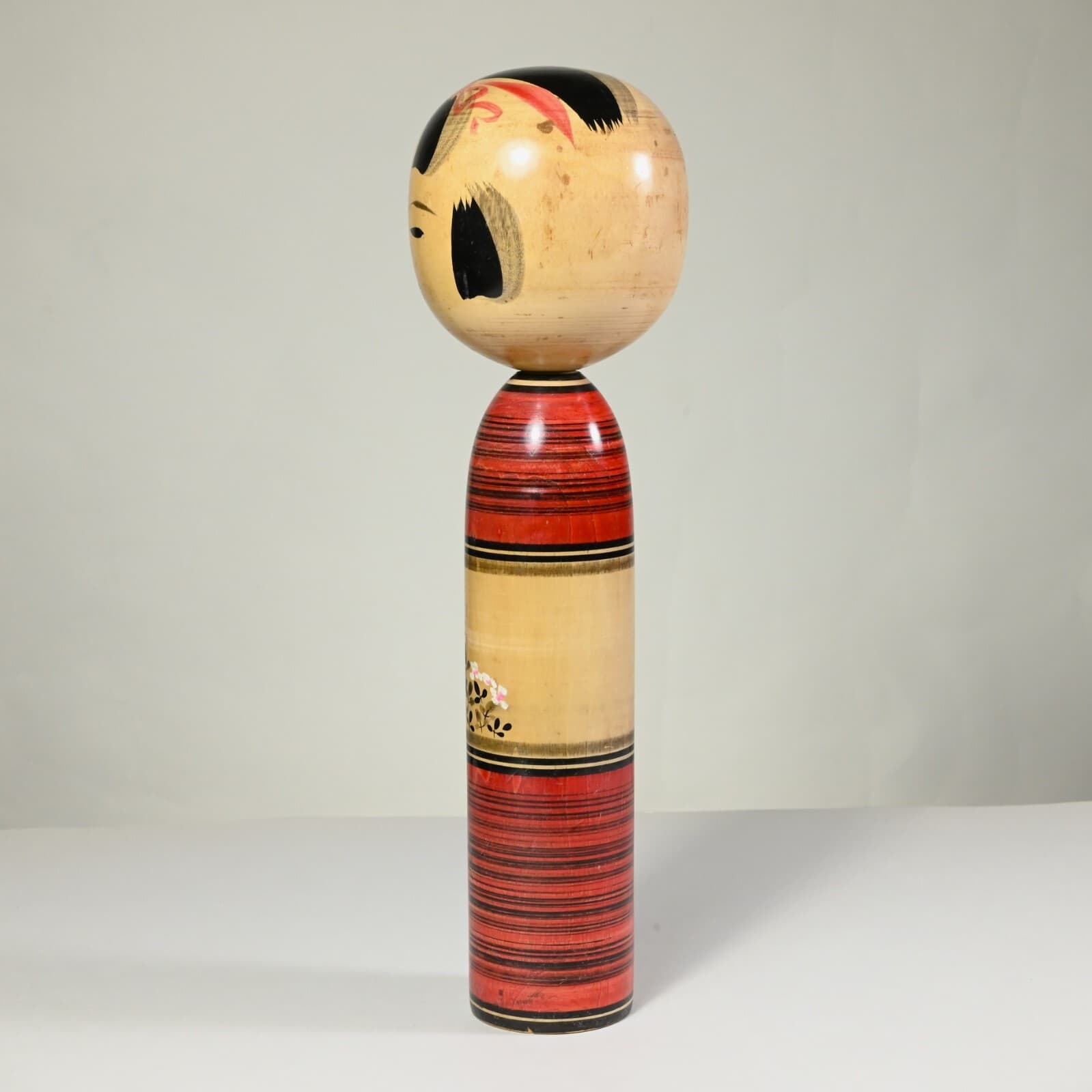 Master KICHESUKE AGATSUMA Shingatta Kokeshi Signed Japan 1970 - Large 12" 4