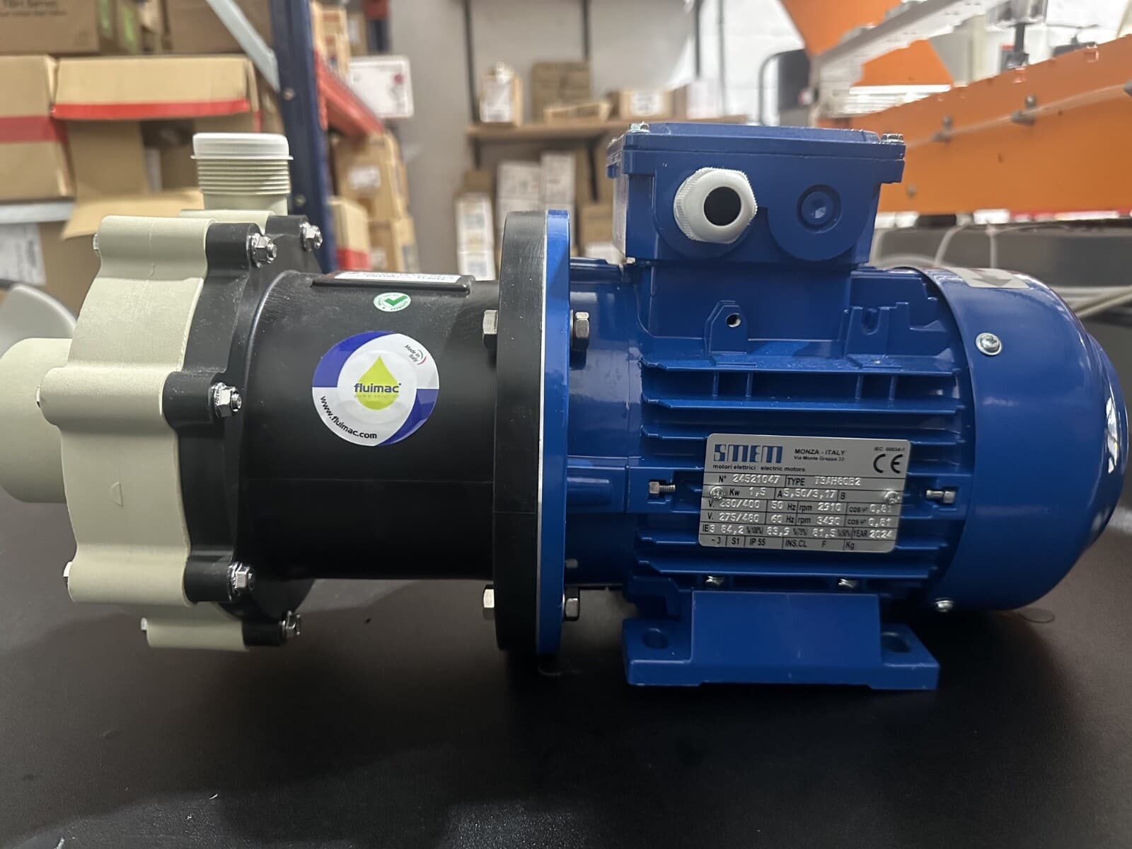 Fluimac CM15PV-TA-123-1IE1,5 Hermetic Magnetic Pump – Industrial Grade 3