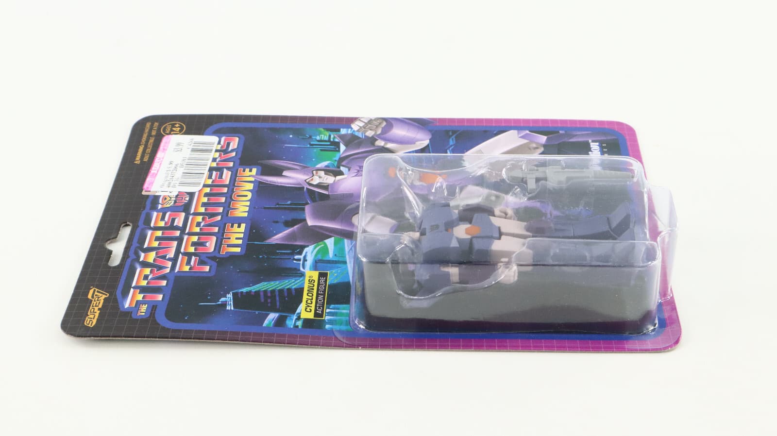Cyclonus The Transformers Movie Super7 ReAction Action Figure NEW 5