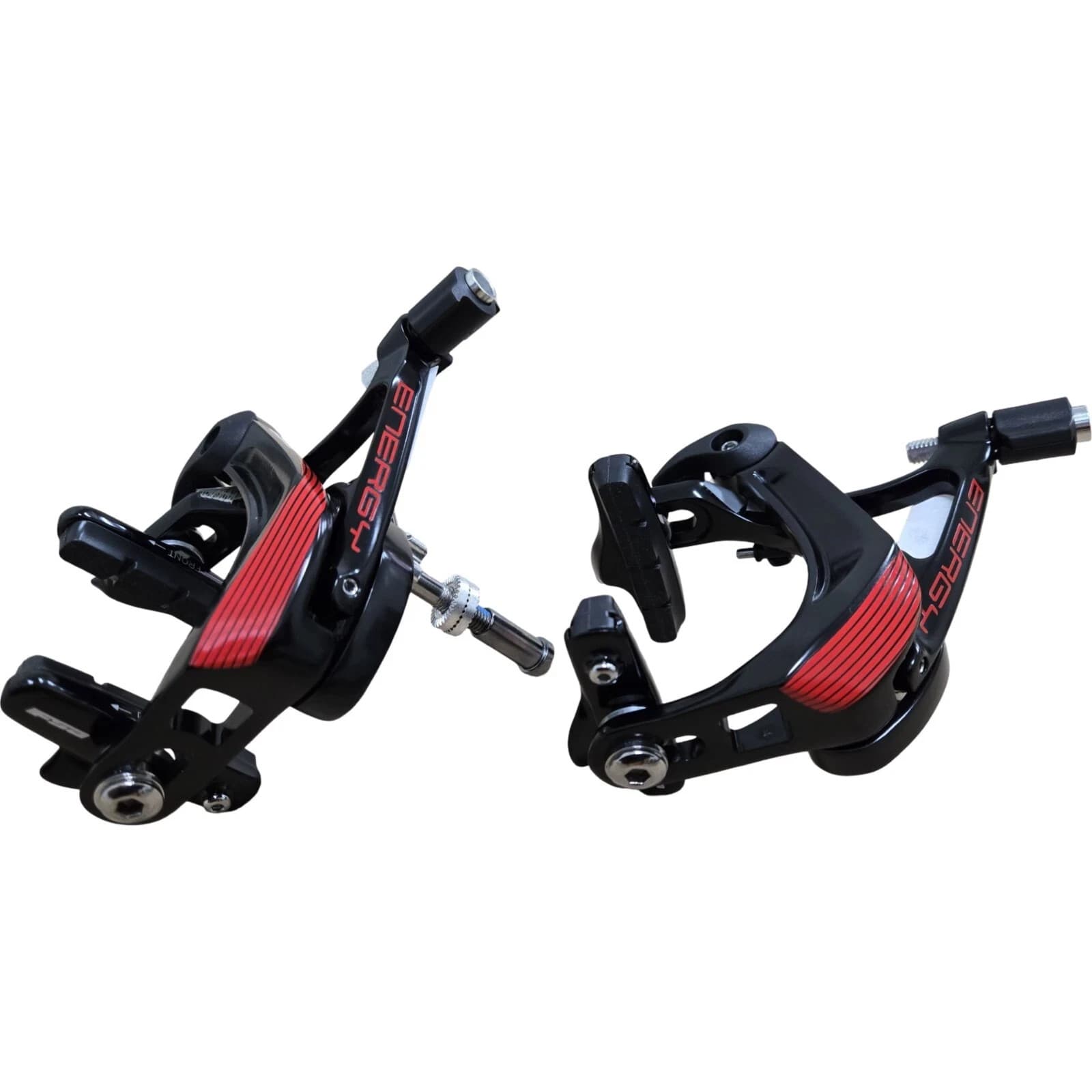 FSA Energy Rim Brakes Front & Rear Set Alloy brake pads Black Red Fit Shimano 5