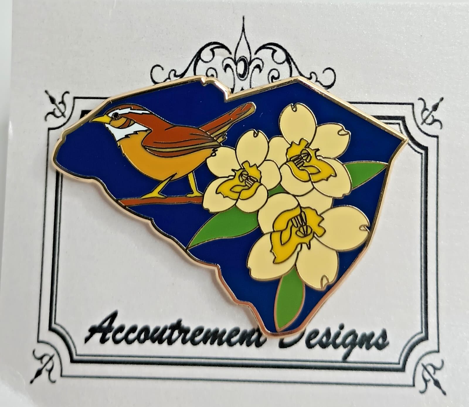 Needle Minder Magnet South Carolina SC State Accoutrement Designs Strong 2