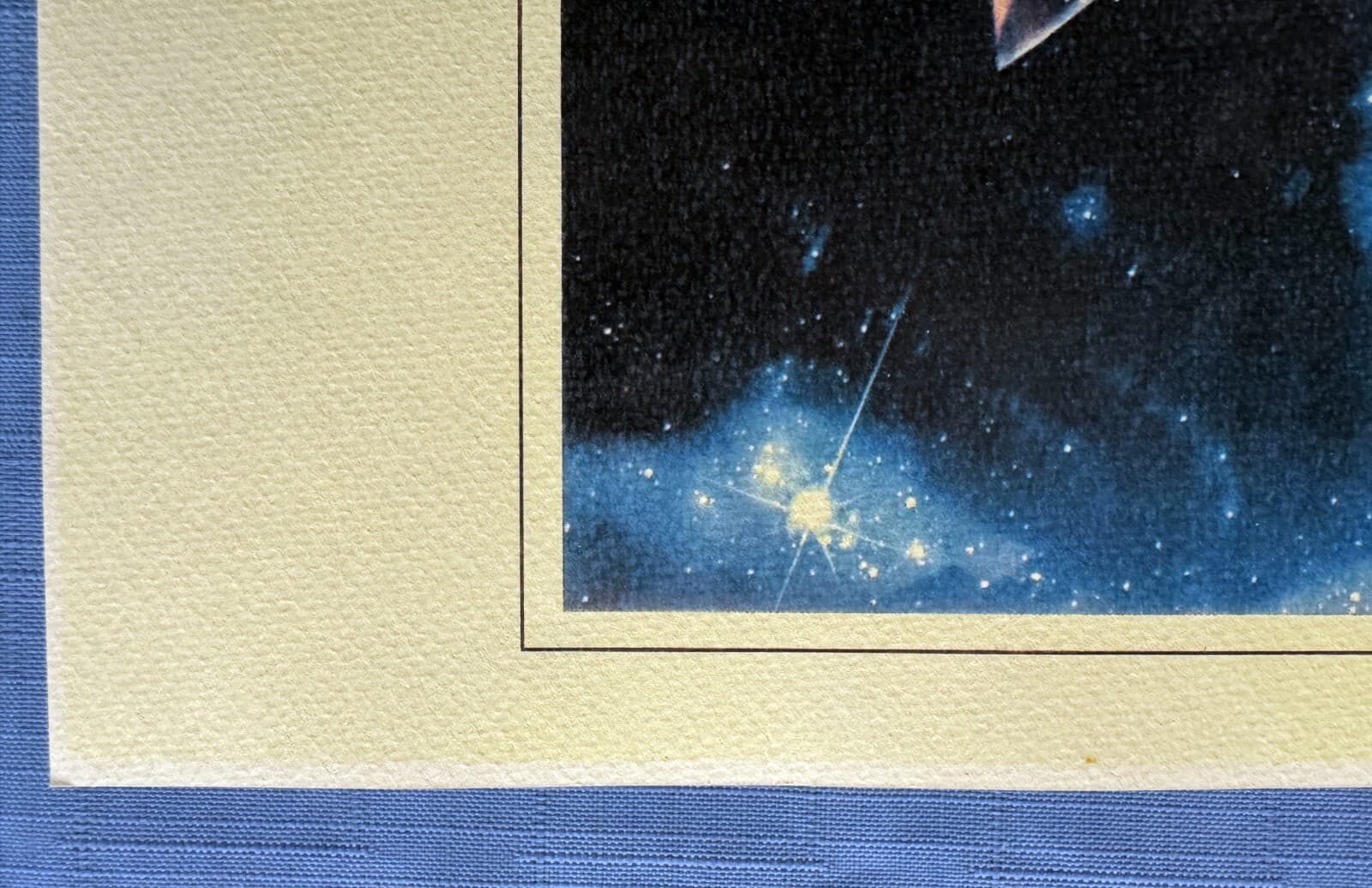 1963 Gagarin Rocket Cosmonaut Space Original Poster Russian Soviet 30x40 Rare 3