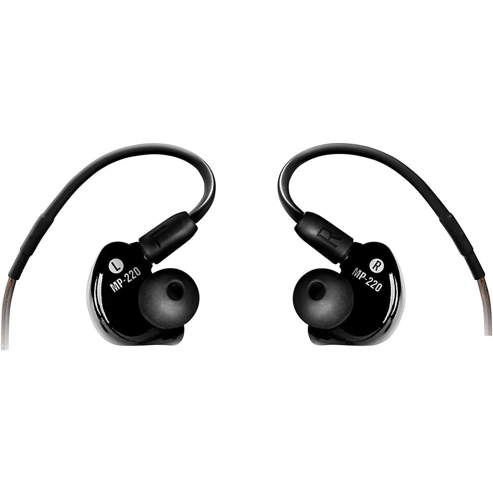 Mackie MP-220 Dual Dynamic Driver Professional In-Ear Monitors Black 3