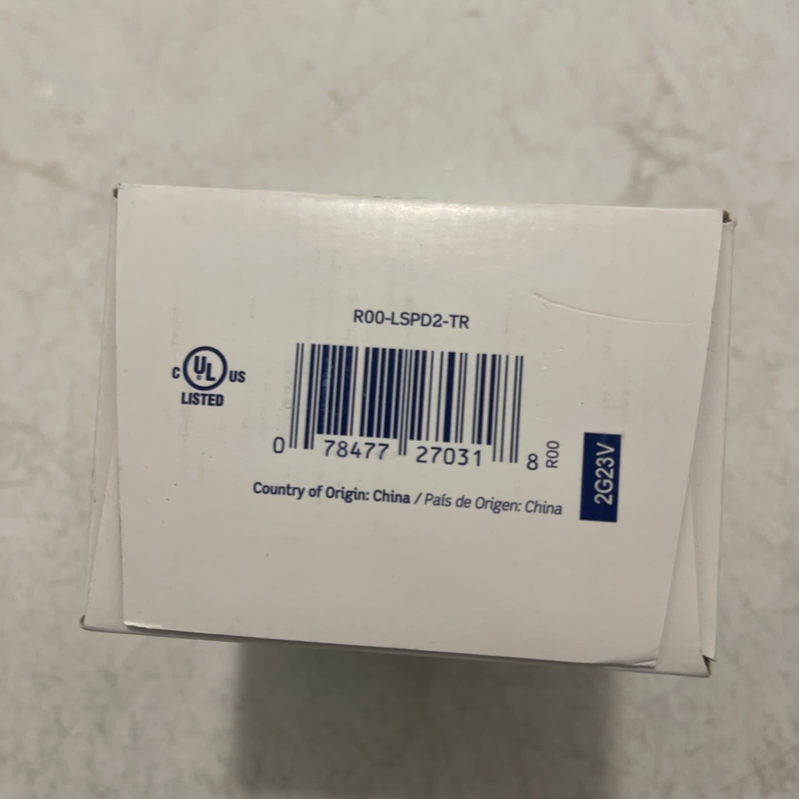 Leviton LSPD2-TR 20 Amp Dual Single Pole Circuit Breaker w/ Surge Protection NEW 3