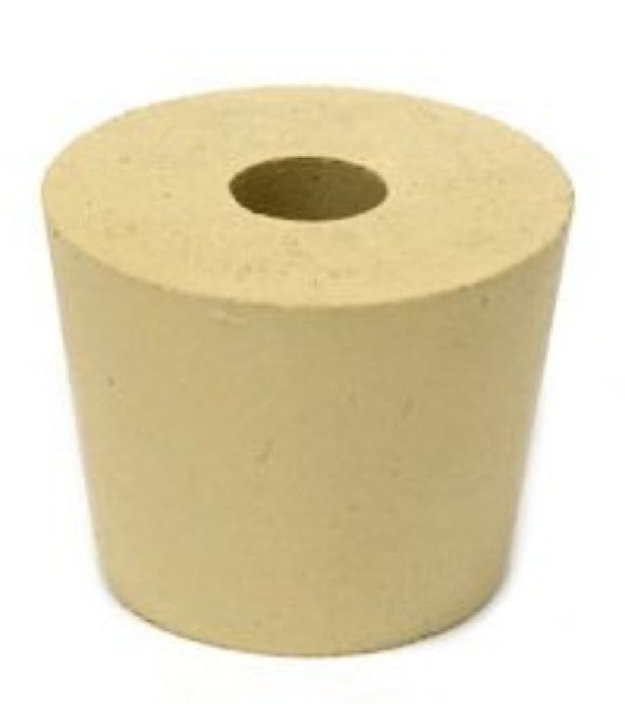 Home Brew Ohio 1 Gallon Jug W/TwinBubble Airlock,Polyseal Lid,#6.5 drilled 4