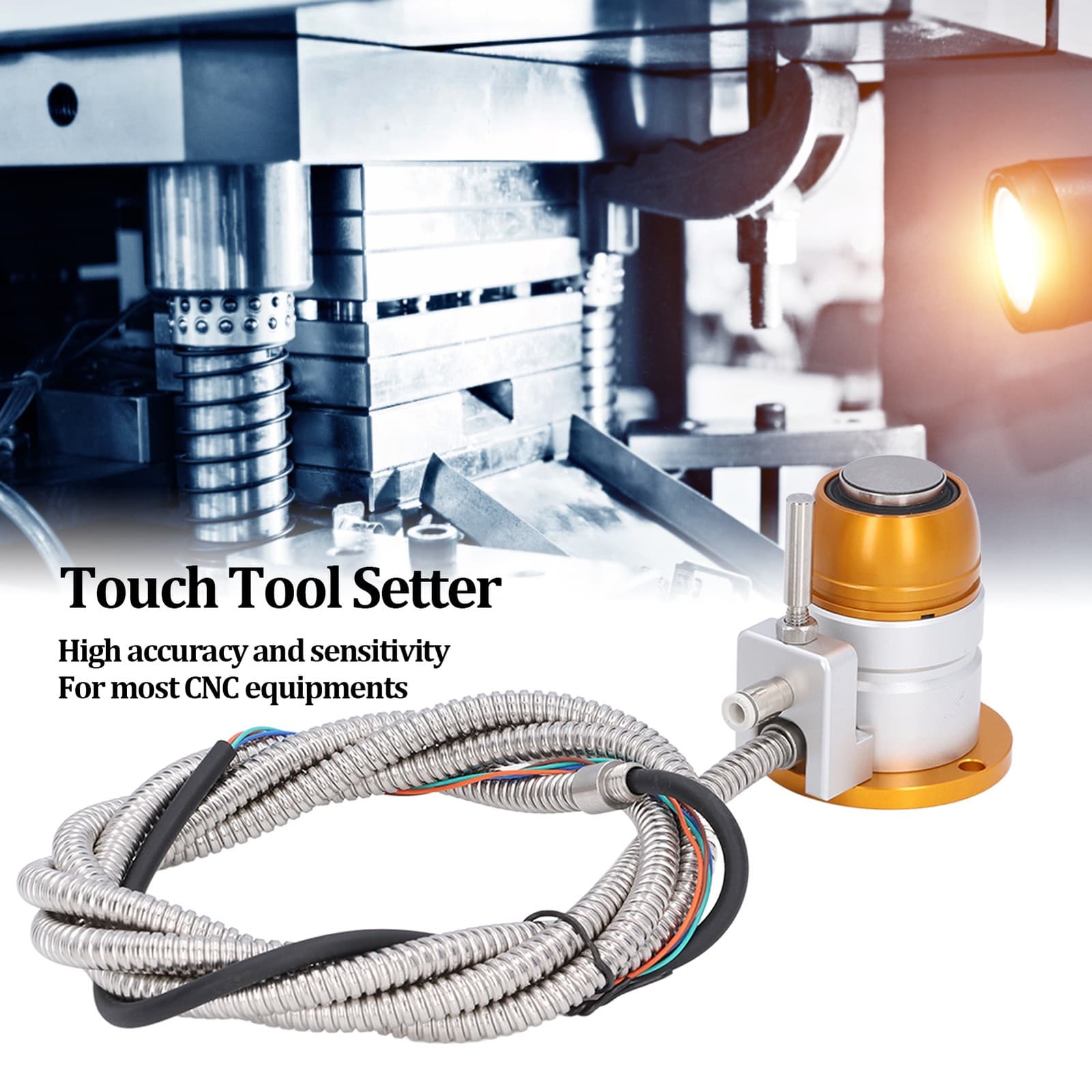Touch Tool Setter Normally Closed CNC Automatic Tool CNC Z Axis Probe Tool Touch 2