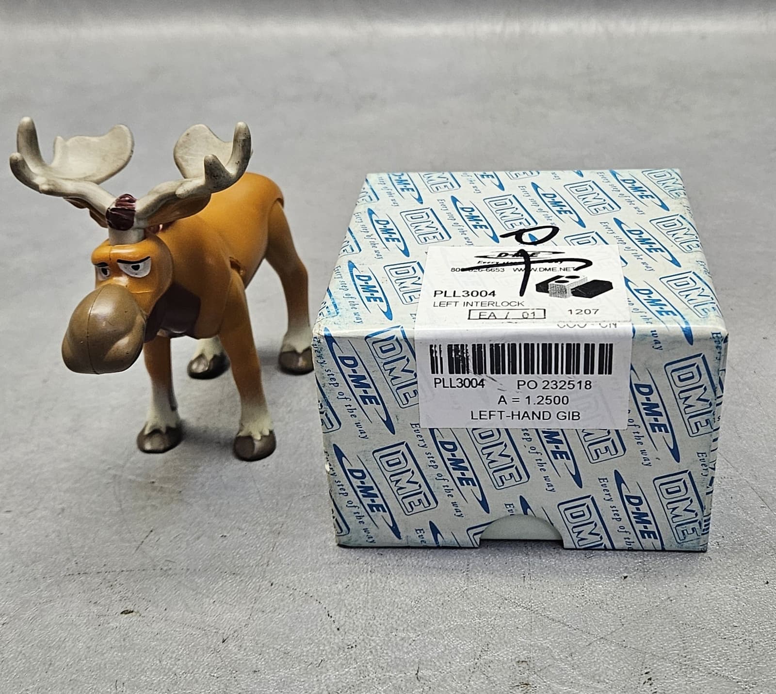 DME PLL3004 Interlock Left-Hand Gib Width 1-1/4" Length 2-1/2"