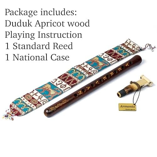 Armenian Duduk SPECIAL EDITION - YEREVAN birthday - handmade from ARMENIA with  6